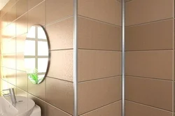 Photo corners in the bathroom