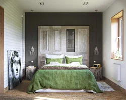 Swamp in the bedroom interior