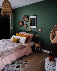 Swamp in the bedroom interior