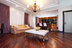 What floor can be in the living room photo