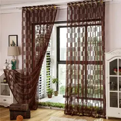 Tulle Mesh In The Kitchen Interior
