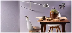 Glass wallpaper in the kitchen interior