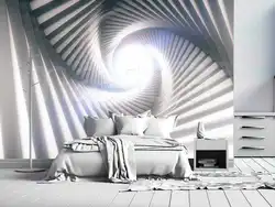 Шпалеры ў спальню 3d на сцяну фота