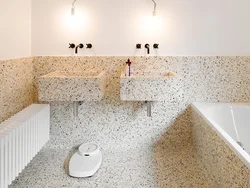 Terrazzo hammom bilan ichki