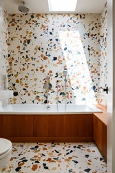 Interior with terrazzo bath