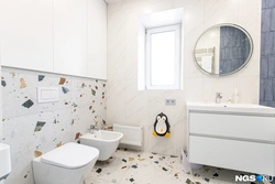 Terrazzo hammom bilan ichki