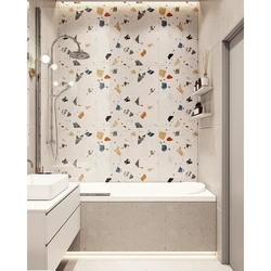 Terrazzo vanna ilə interyer