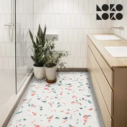 Дохилӣ бо ванна terrazzo