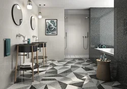 Terrazzo vanna ilə interyer