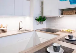 Ошхона Равшан Бо Countertop Чӯбӣ Ва Пешдоман Дар Дохили