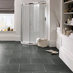 Bathroom floor design tiles