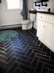 Bathroom floor design tiles