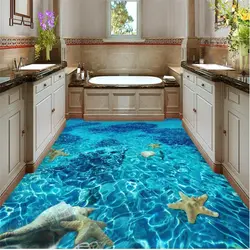 Bathroom floor tiles photo