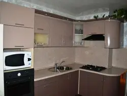 Small kitchen design for corner