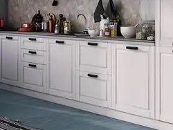 Кухня ў колеры шэры кашмір фота