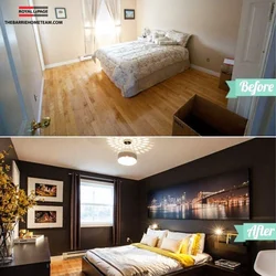 Updated bedroom interior