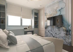Updated bedroom interior