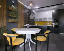 Дэкаратыўныя рэйкі ў дызайне кухні