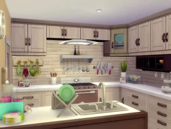 Sims 4 ас үйінің интерьері
