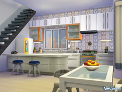 Sims 4 kitchen interior