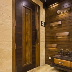 Koridor laminat foto ilə örtülmüşdür