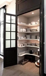 Kitchen design with pantry