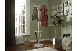 Floor hanger in the hallway interior
