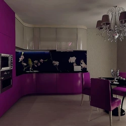 Fuchsia In The Kitchen Interior Photo