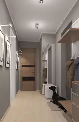 Hallway of a three-room apartment photo