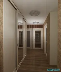 Hallway of a three-room apartment photo