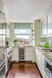 Kitchen Design If The Window Is Opposite The Door