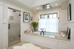 Bathroom 9 m with window design