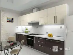 Фото Кухни С Белым Верхом
