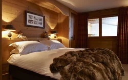 Chalet yataq otağı fotoşəkili