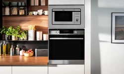 Oven And Microwave In The Kitchen Design