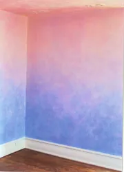 Ас үйдегі қабырғаларды су эмульсиясының фотосуретімен бояу