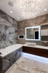 Bathroom renovation design in panel