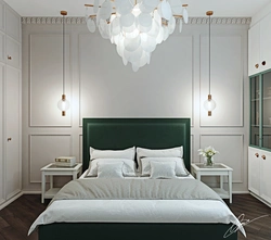 What chandelier to choose for the bedroom photo