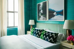 Waves In The Bedroom Interior