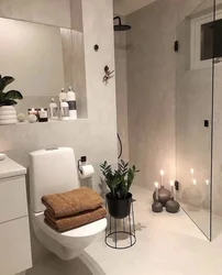 Microcement for bathroom walls photo