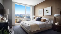 Windows on the bedroom wall photo