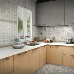 Kerama marazzi photo tiles kitchen interiors