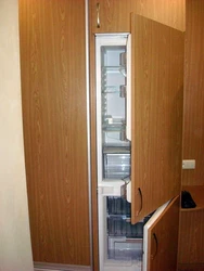 How to install a refrigerator in the hallway photo