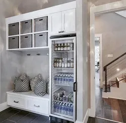 How to install a refrigerator in the hallway photo