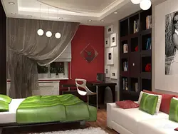 Дизайн спальни с зоной отдыха