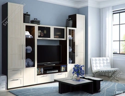 Britannica living room wall photo