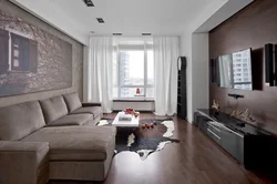 Photo of the living room in a two-room apartment