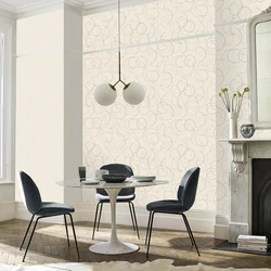 Non-woven wallpaper kitchen design