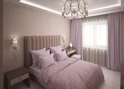 Sandy bedroom interior