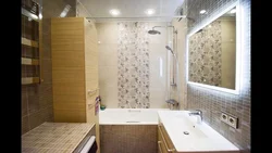 Жуынатын бөлмені жөндеуге арналған дизайн фотосуреті